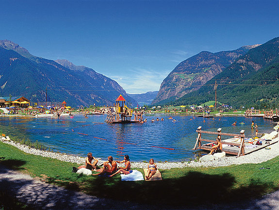 Badesee im Ötztal