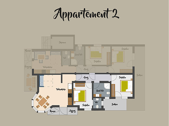 Appartement 2 - Plan