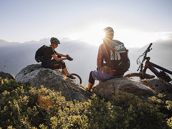 Mountainbiken im Ötztal